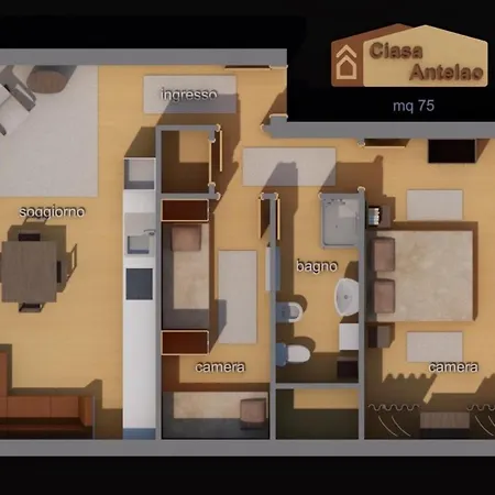 Ciasa Antelao Apartment Cibiana